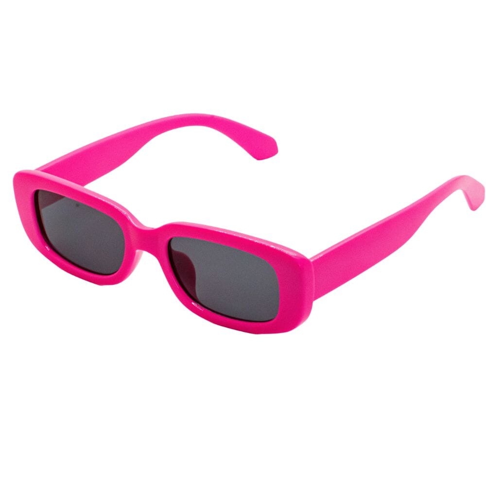 Vintage Mod Pink Sunglasses NOS Barbi Vintage Barbie Neon Pink Retro Mod Style Sunglasses Mattel  main image 3