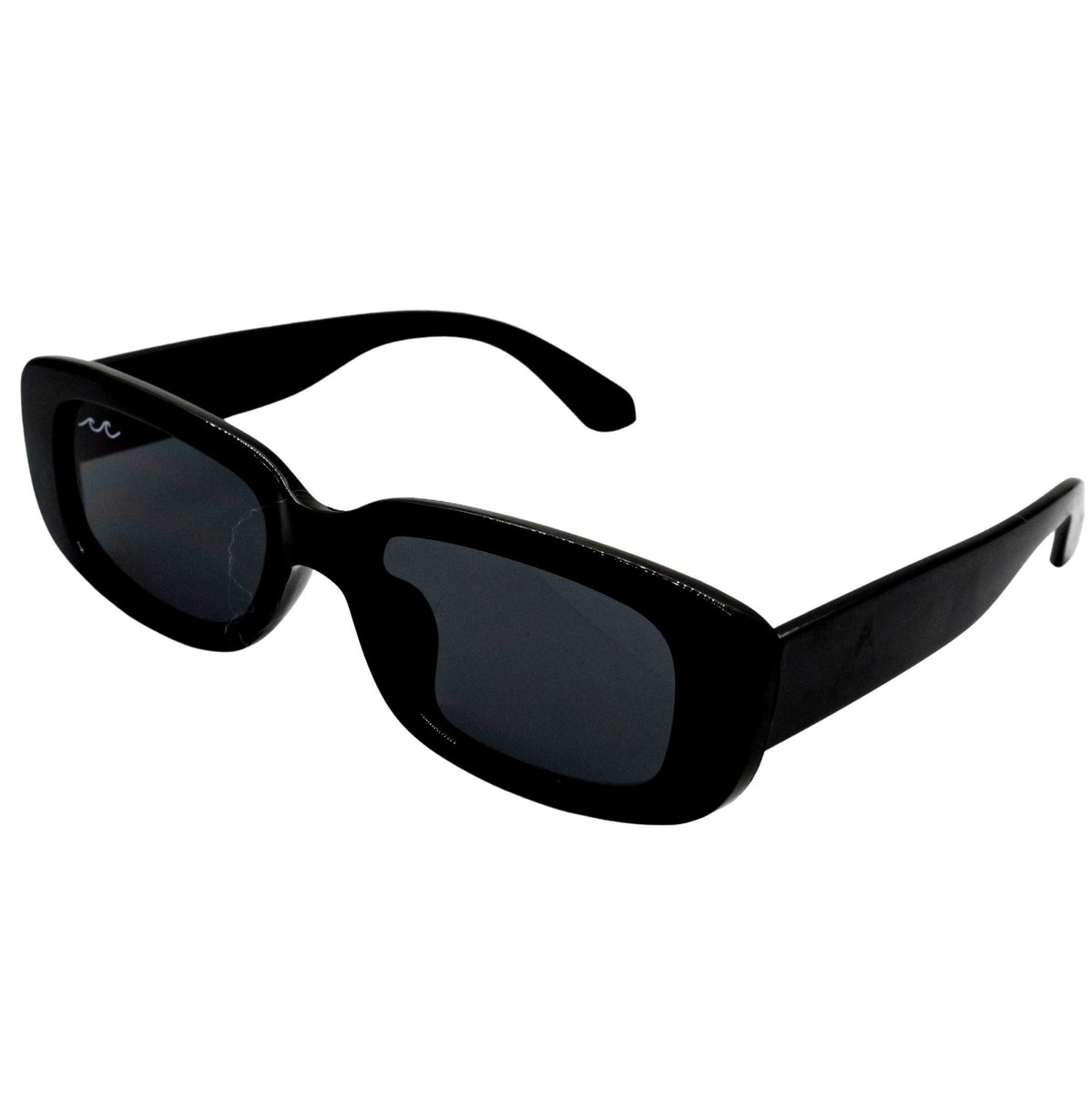 RHC サングラス Venice ブラック Venice | All Black Frame and Lens |Rectangle Sunglasses | $35 – Wavey