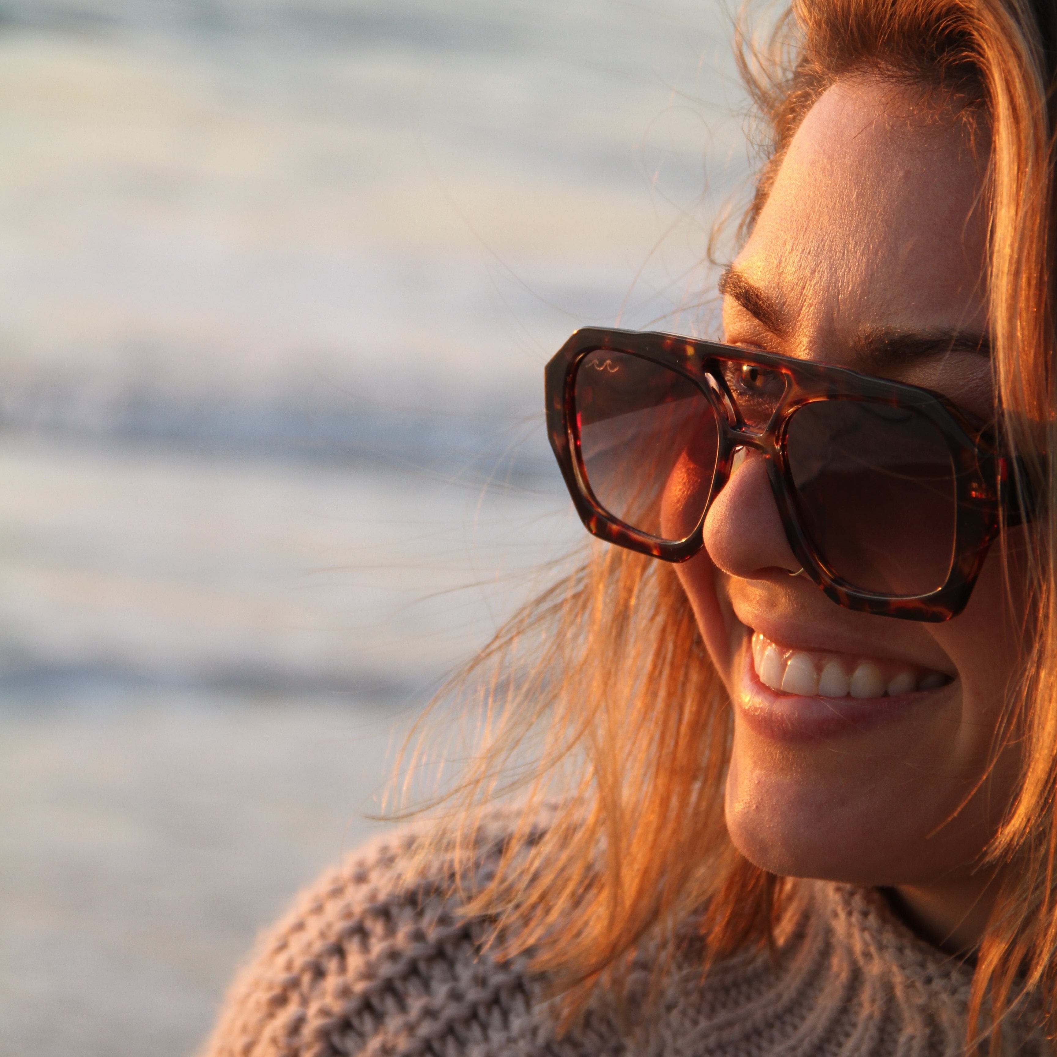 The Espresso Martini | $35 | Octagon Tortoise Frame Brown Lens – Wavey