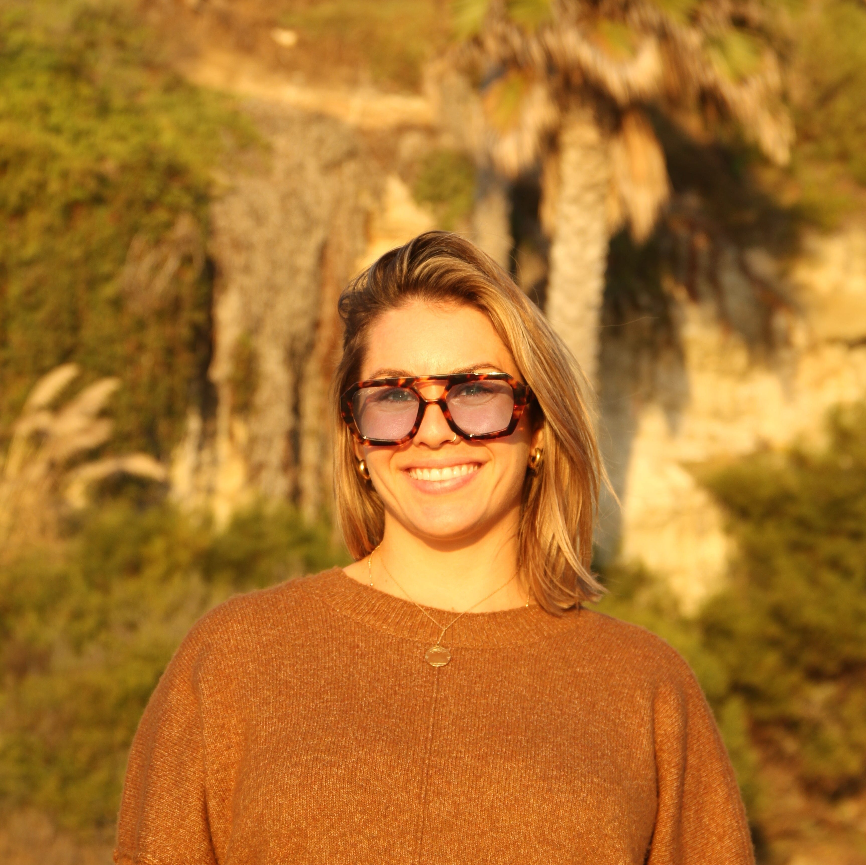 The Old Fashion | $35 | Brown Tortoise Octagon Frames with Blue