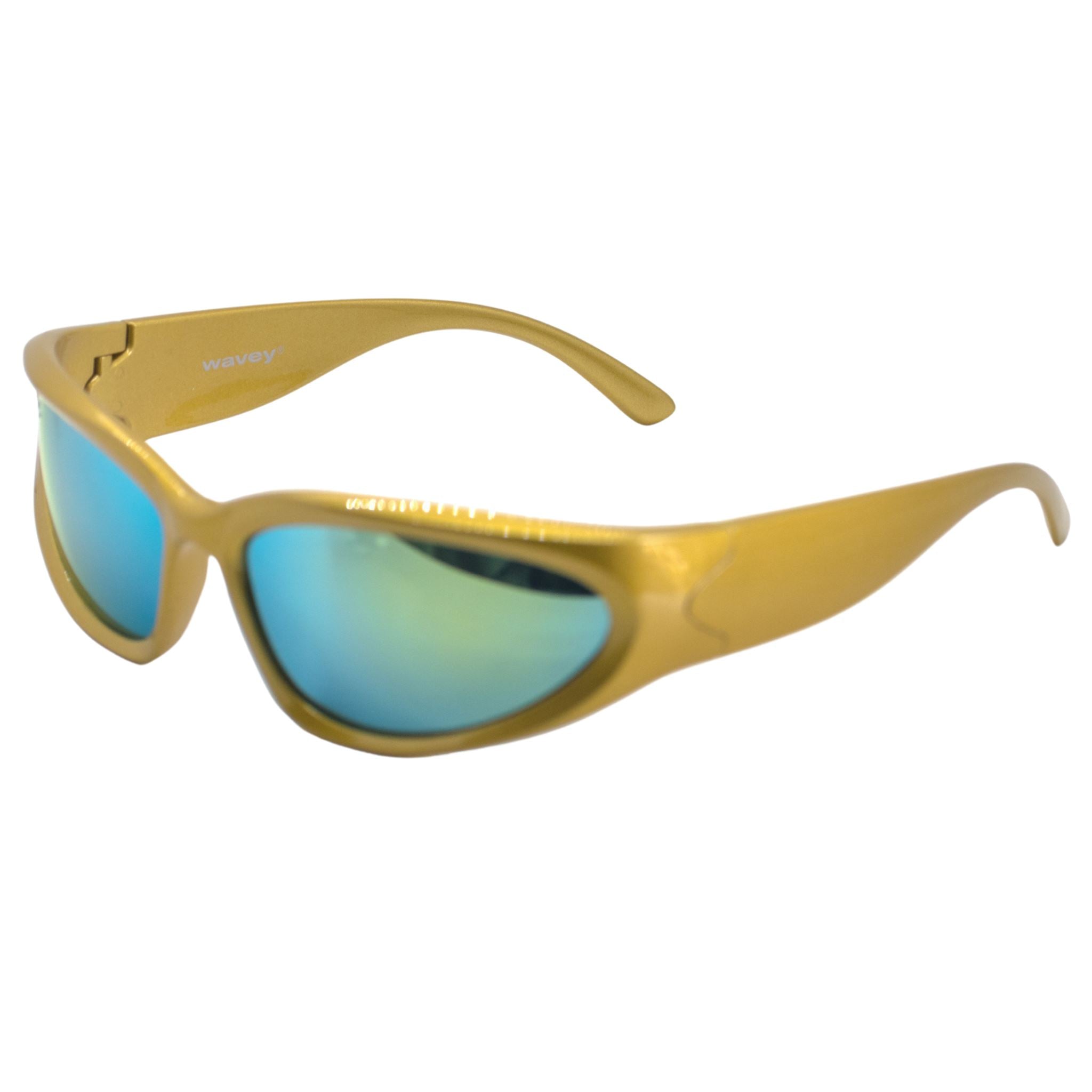 The GOLD CHROME Sunglasses Shop Wavey 