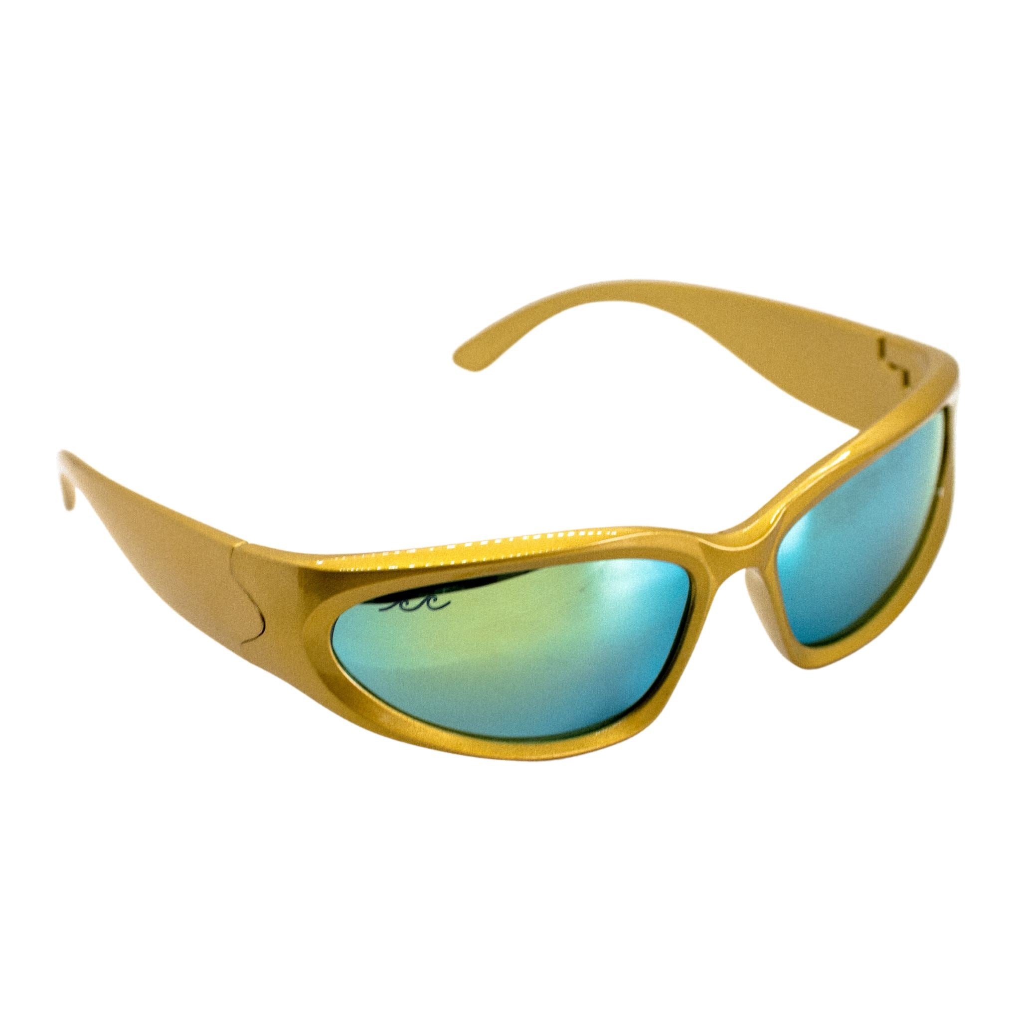 The GOLD CHROME Sunglasses Shop Wavey 
